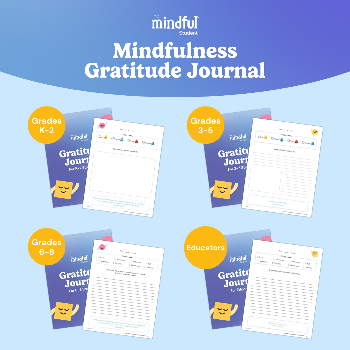Mindfulness Gratitude Journal Gated Image